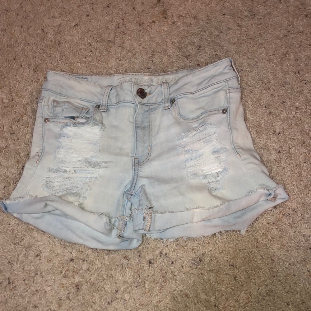 Light Blue Jean Shorts From American Eagle!